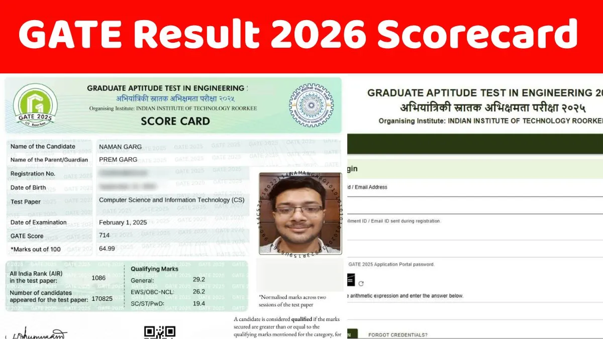 GATE Result 2026